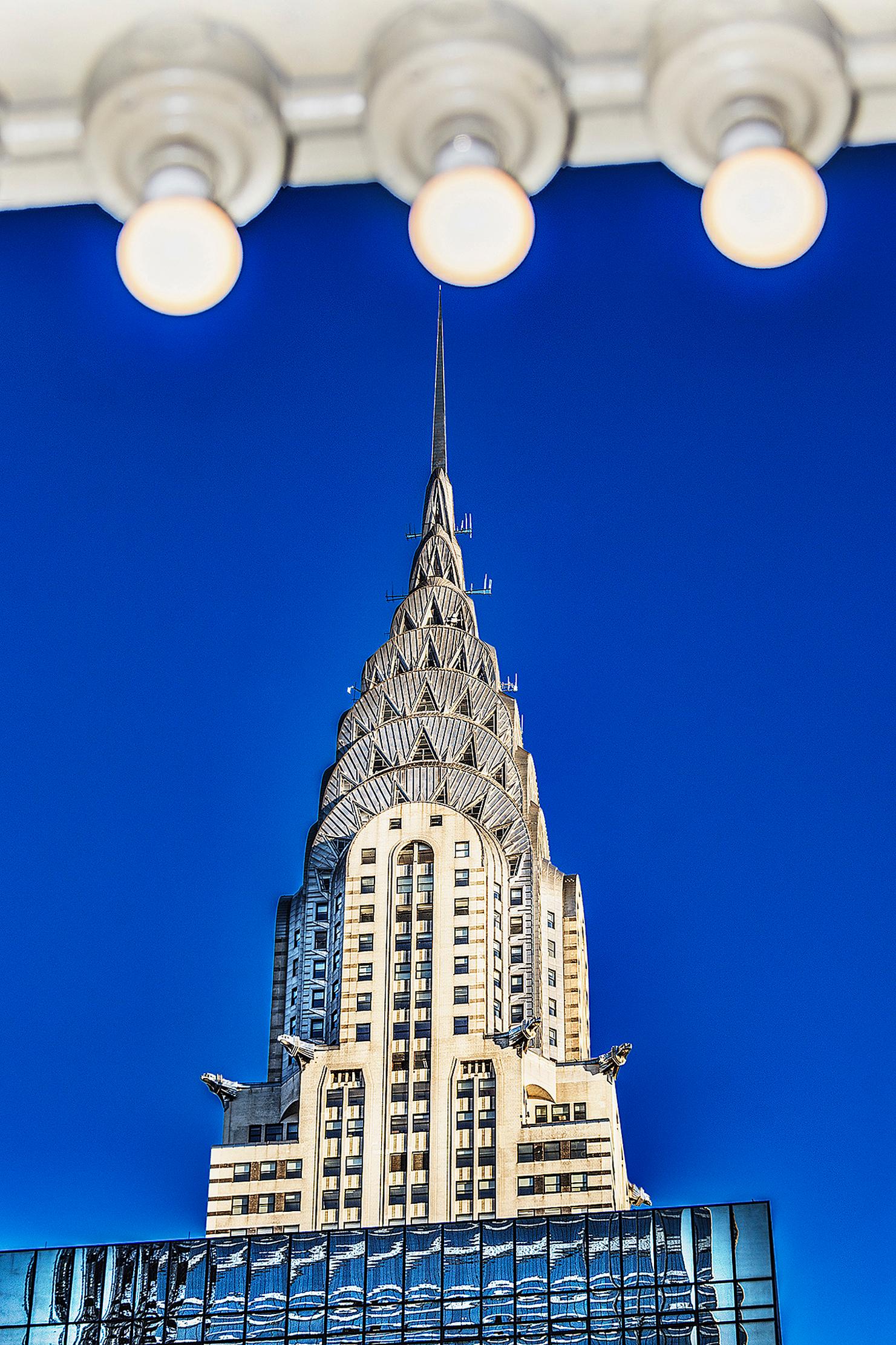 La flèche du Chrysler Building depuis la gare de Grand Central