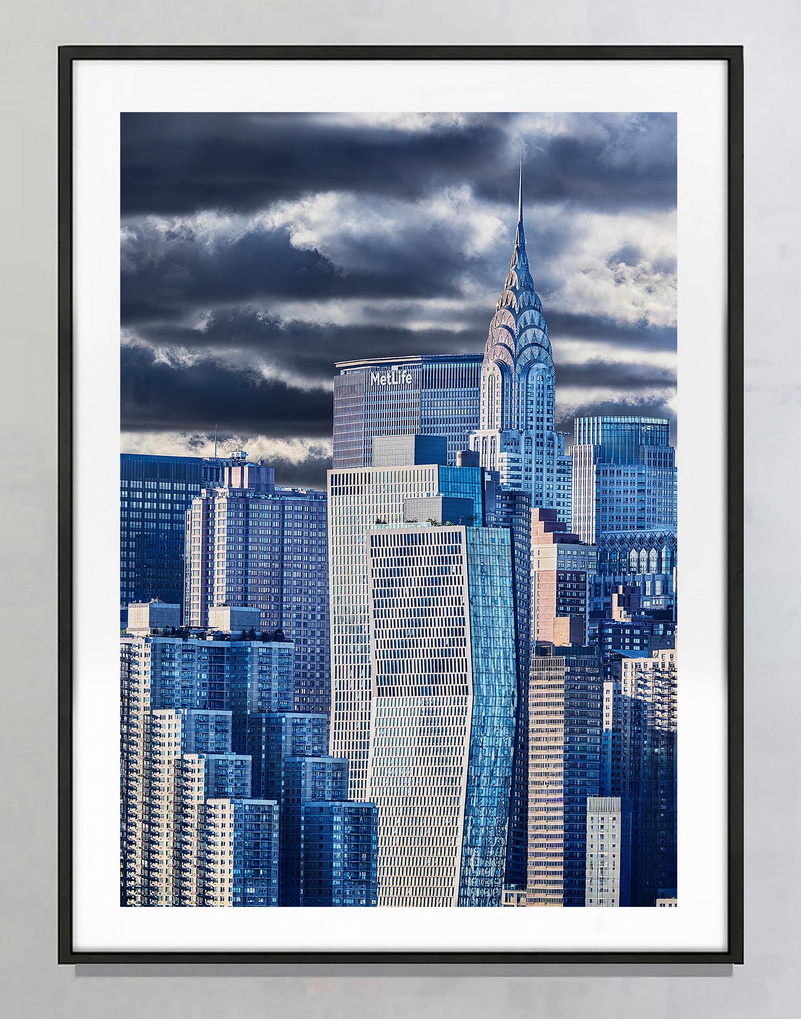 Chrysler Building in Bathed Sliver and Grey Light  Harmonious Hues For Sale 3