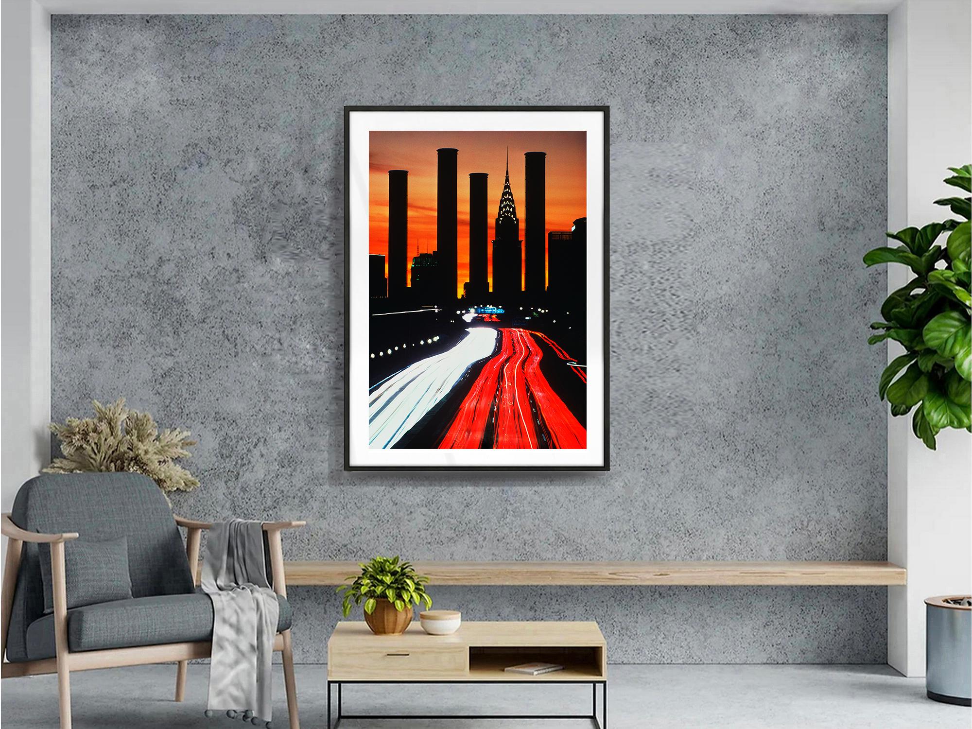 Chrysler Building:  The Smokestack and the Skyscraper - Photograph by Mitchell Funk