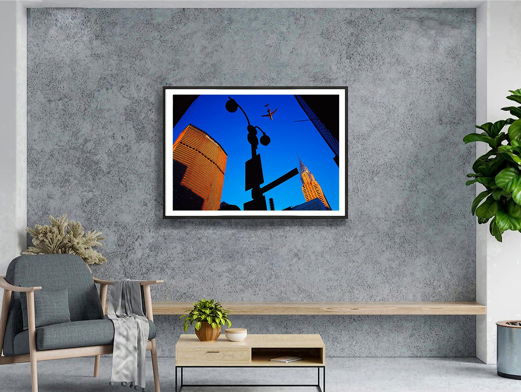 Chrysler Building con Pan Am Building - Skyline di New York - Photograph di Mitchell Funk