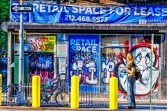Delancey Street Graffiti Color. NYC Photography Print, Signed, 4/15 Edition