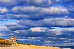 East Hampton Beach with Dramatic Clouds,  Color Photography,  Clyfford Still