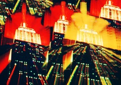 Empire State building Multiple Exposure Zoom