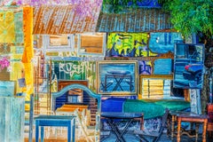 «Flea Market Abstractions: Espejos y mesas», impresión artística en color, edición n.º 3/15