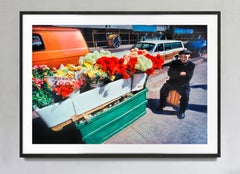 Flower Seller on NYC Street, Color Photography, Signed Edition 4/15