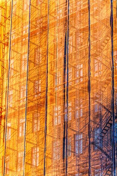 Follow The Light -  Abstract Photography Golden Architecture