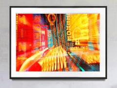 Freemont Street  Neon Lights Shine in Vintage Las Vegas  - urban photography