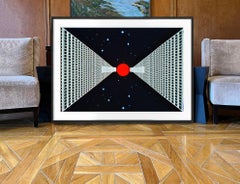 Futuristic Vision:  Sci Fi  Outer Space Cosmos Celestial Abstraction