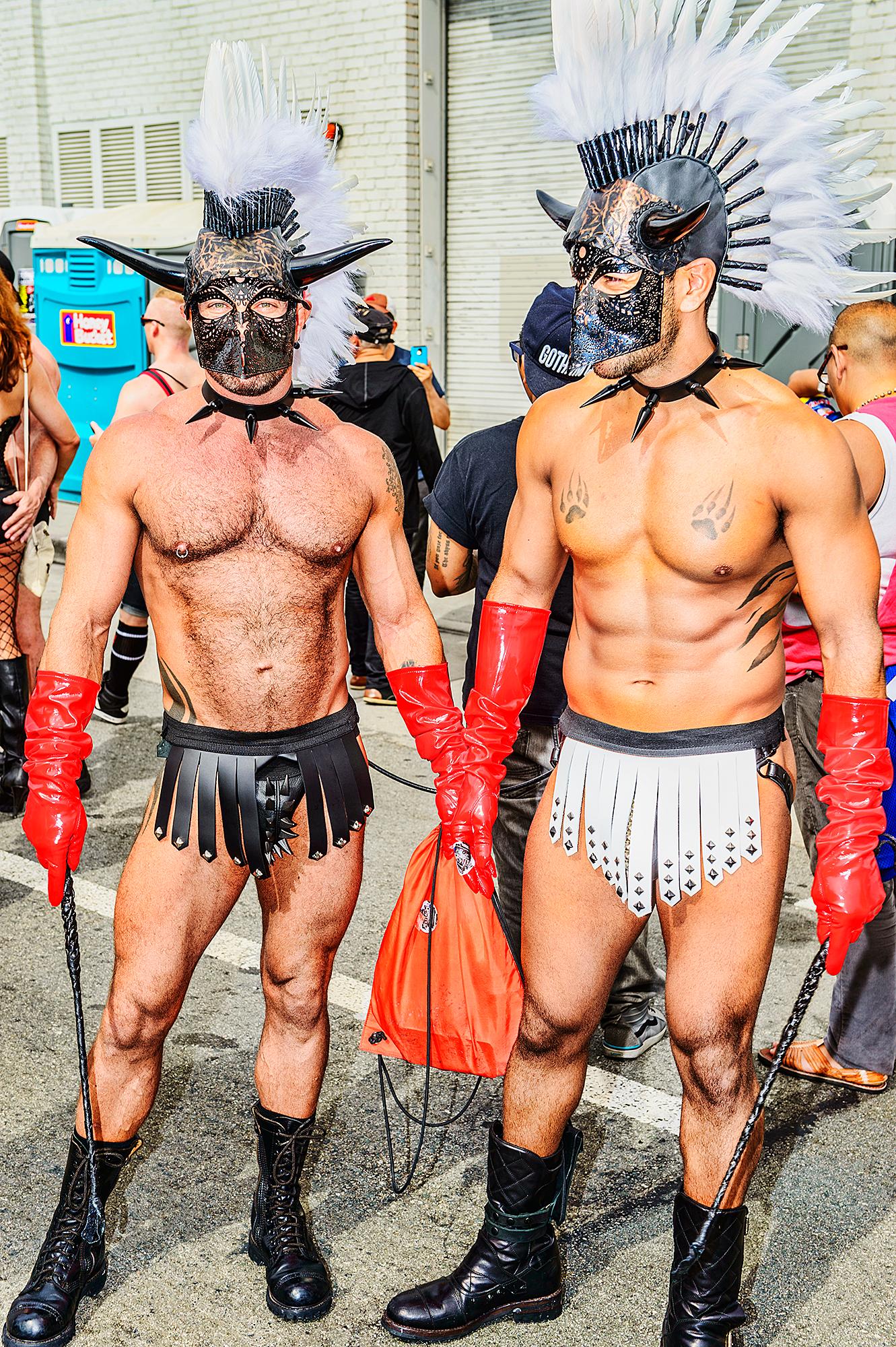 Gladiators - Gay San Francisco , Folsom Street Fair. BDSM Leather LGBTQ FETISH  