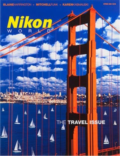 Golden Gate Bride with Sailboats