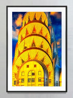 Chrysler Building Crown , Art Deco Architecture New York City