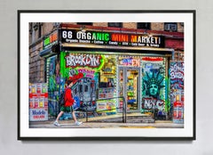 « Graffiti Mini Market » à Bushwick, Brooklyn, tirage d'art en couleur, signé 3/15