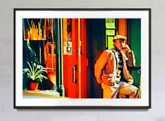 Greenwich village Street Scene with Colorful Walls - Street Photography