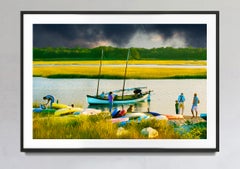 Idyllic Moment On East Hampton Beach