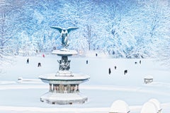 Impressionist Snow Storm -   Bethesda Fountain Central Park 