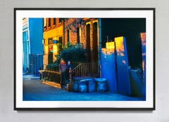 Kids on Stoop in Old Brooklyn, Vintage Color Photo, Signed, 4/15