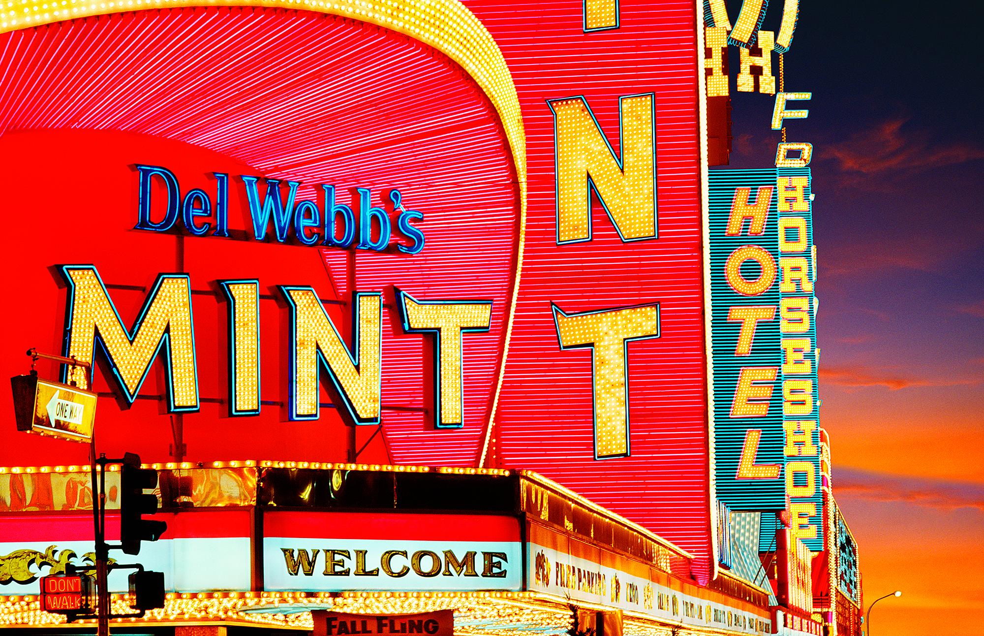 Mitchell Funk Color Photograph - Las Vegas, Del Webb's Mint