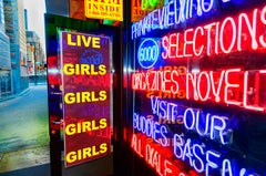 Sex Shop with Sexy Girls 8th Ave NYC, Fine Art Color Photography, Signed, 3/15