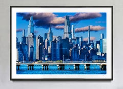 Manhattan Skyline View From Brooklyn, Fine Art Color Print, Signed, 3/15
