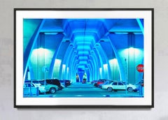 Miami Causeway in Blue,  Street Photography by Mitchell Funk