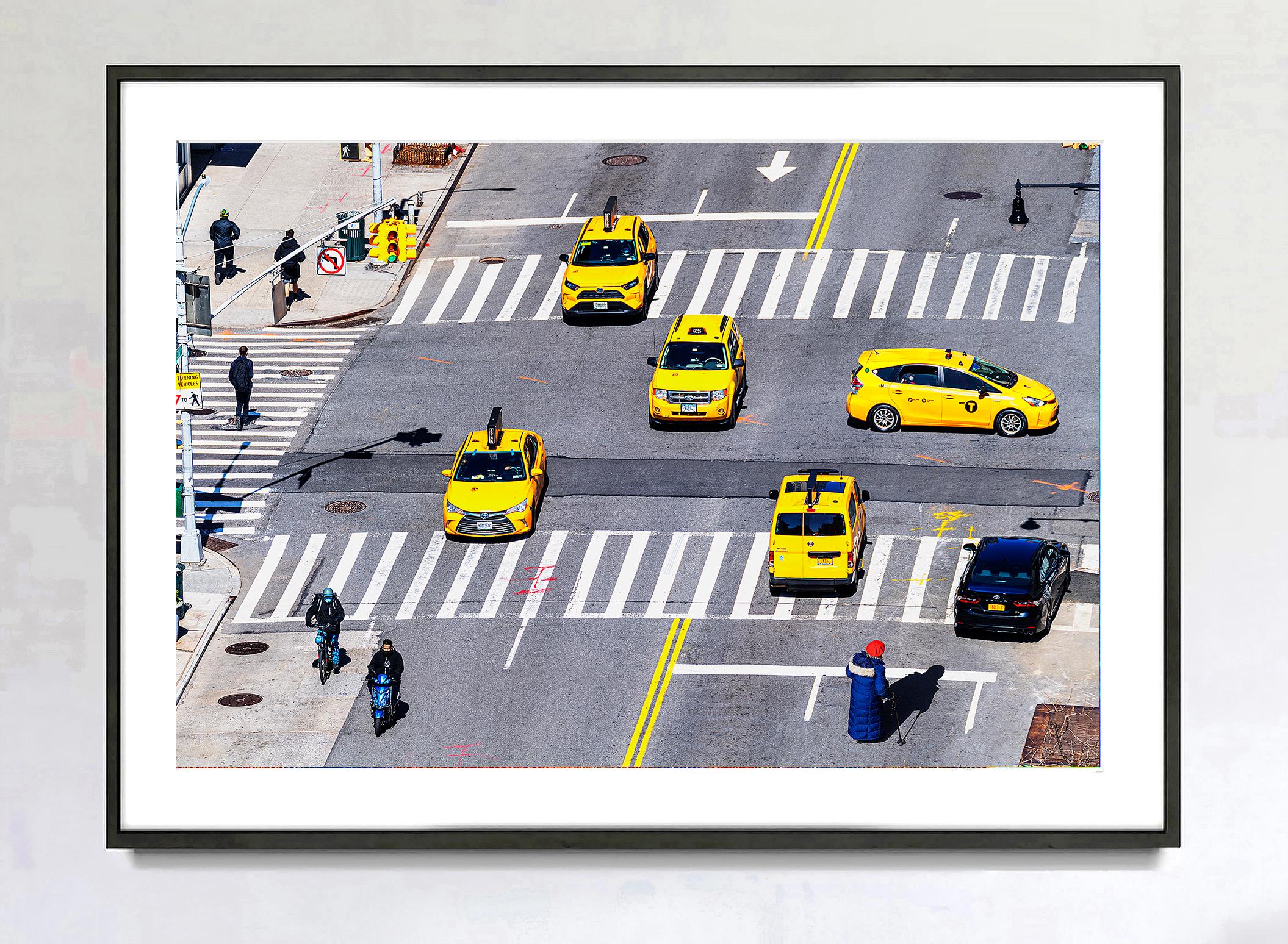 Mondrian Boogie Woogie Updated By Street Photographer Mitchell Funk For Sale 1
