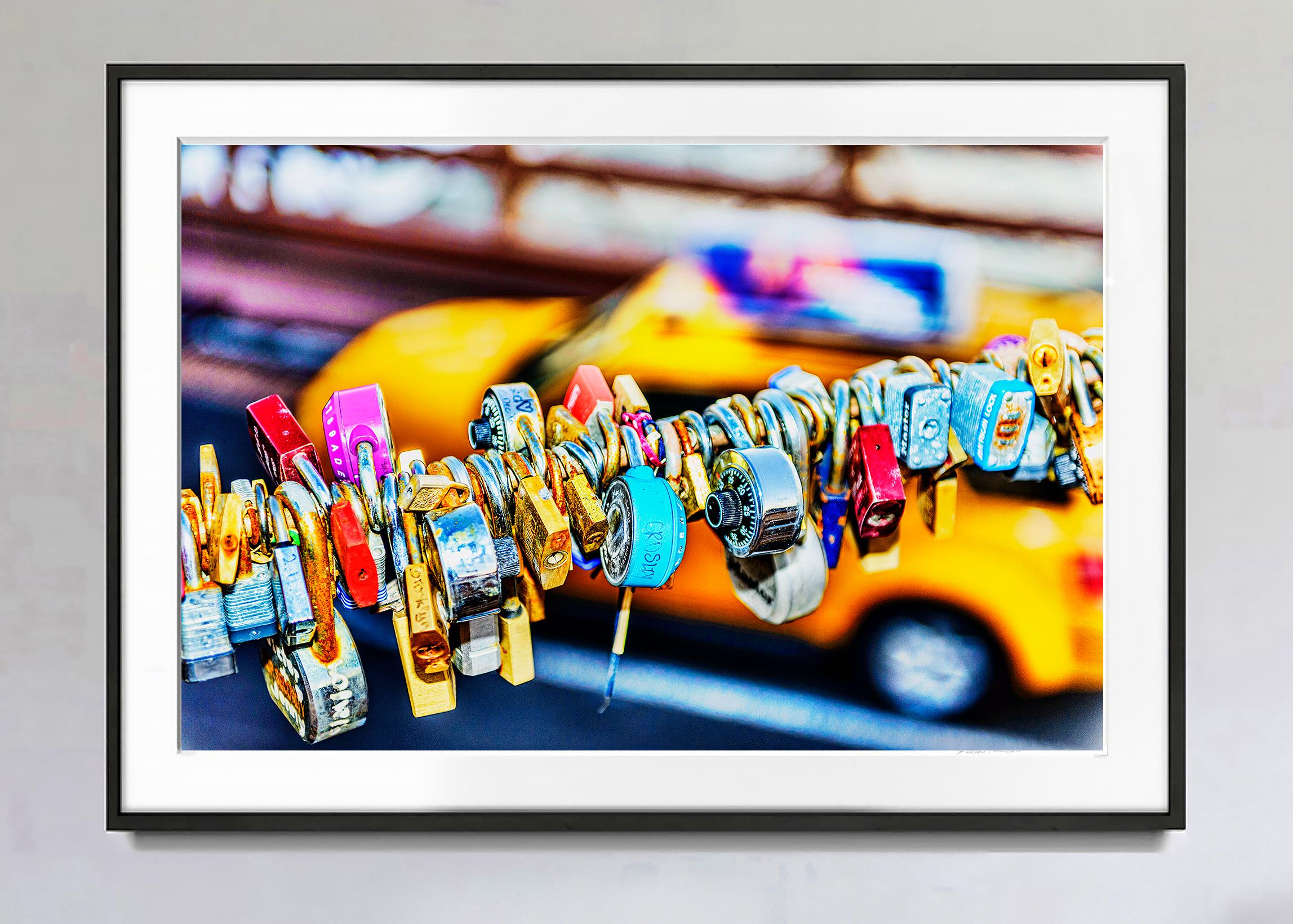 New York City Abstract in Yellow by Street Photographer Mitchell Funk  For Sale 1