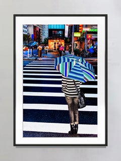 New York City Street Scene with the Real Street Art