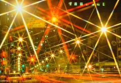 New York City Street Starbursts over Mid-Town Manhattan -Fotografia astratta