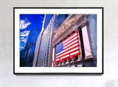 New York Stock Exchange with American Flag  - American Capitalism