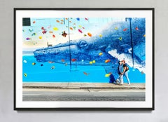 People Passing By Graffiti Wall Tenderloin, San Francisco Fine Art Color Print