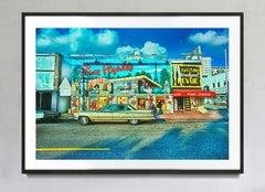 Place Pigalle Strip Club In Miami Beach, Art Print Hahnemuhle Paper Baryta