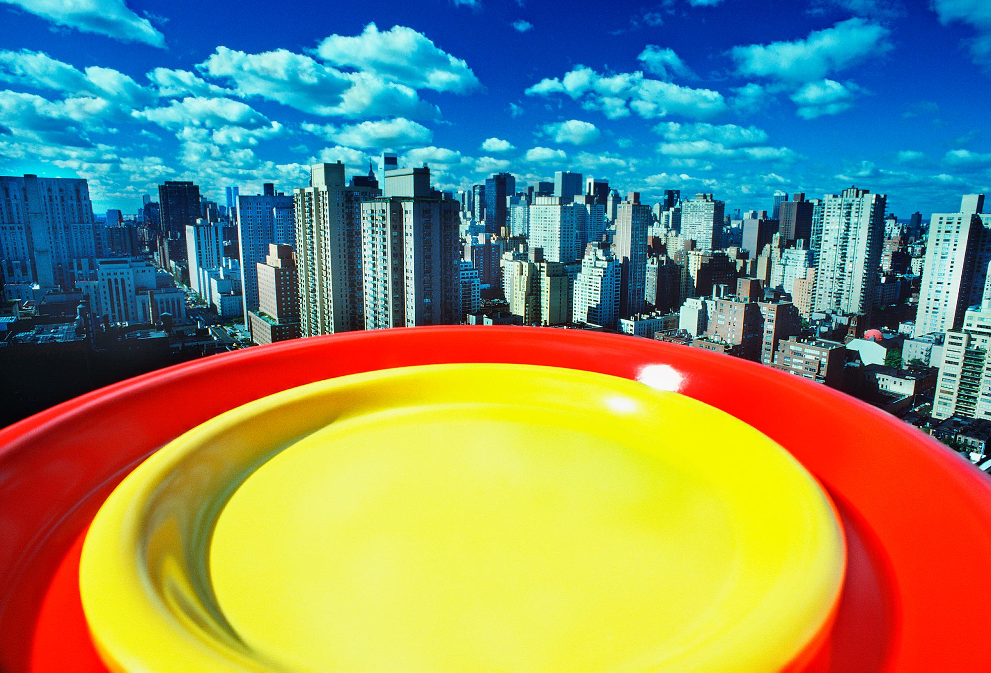 Plate Invasion - SciFi  in Primary Colors  - Architecture 