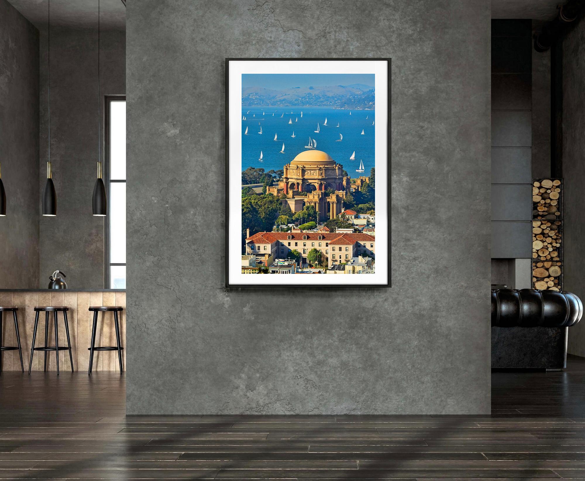 Segelboote: Palace of Fine Arts San Francisco – Photograph von Mitchell Funk