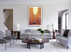 San Francisco Cable Car at Sunset  - Golden Haze