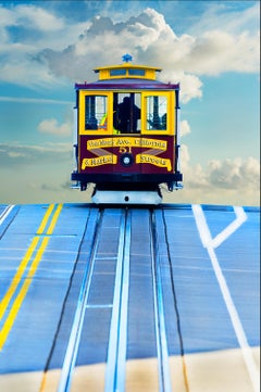 San Francisco Cable Car Fine Art Print Hahnemuhle Paper Baryta
