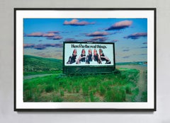 Vintage Coca Cola Billboard with Clouds, Edition 3/15