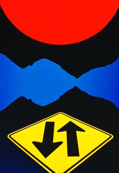 Signs and Shapes Primary Colors ,  Modern Photography Cover by Mitchell Funk
