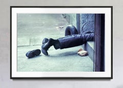 Intoxicated Skid Row Bowery Homeless, Gritty Street Photography