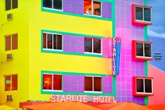 Starlite Art Deco Hotel On Miami Beach Fine Art Print Hahnemuhle Paper Baryta