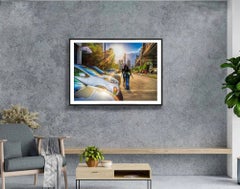 The Sun Beckons -Step into the Light -Three Black Woman Stroll into Manhattan