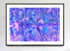 Surreal Impressionist Landscape in Lavender