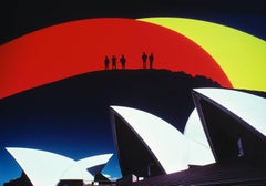 Vintage Sydney Opera House, Modern Photography Cover , Abstract Photography