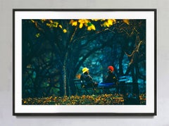 The Conversation: Late Afternoon Impressionist Light in Central Park