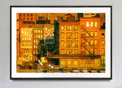 Tribeca in Gold, Vintage New York City Photography Edward Hopper's Light