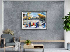 Tribeca Street Photography with New York City Reflections