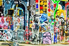 Urban Art Street Art, Graffiti Wall In Soho, New York City, Abstract Photography