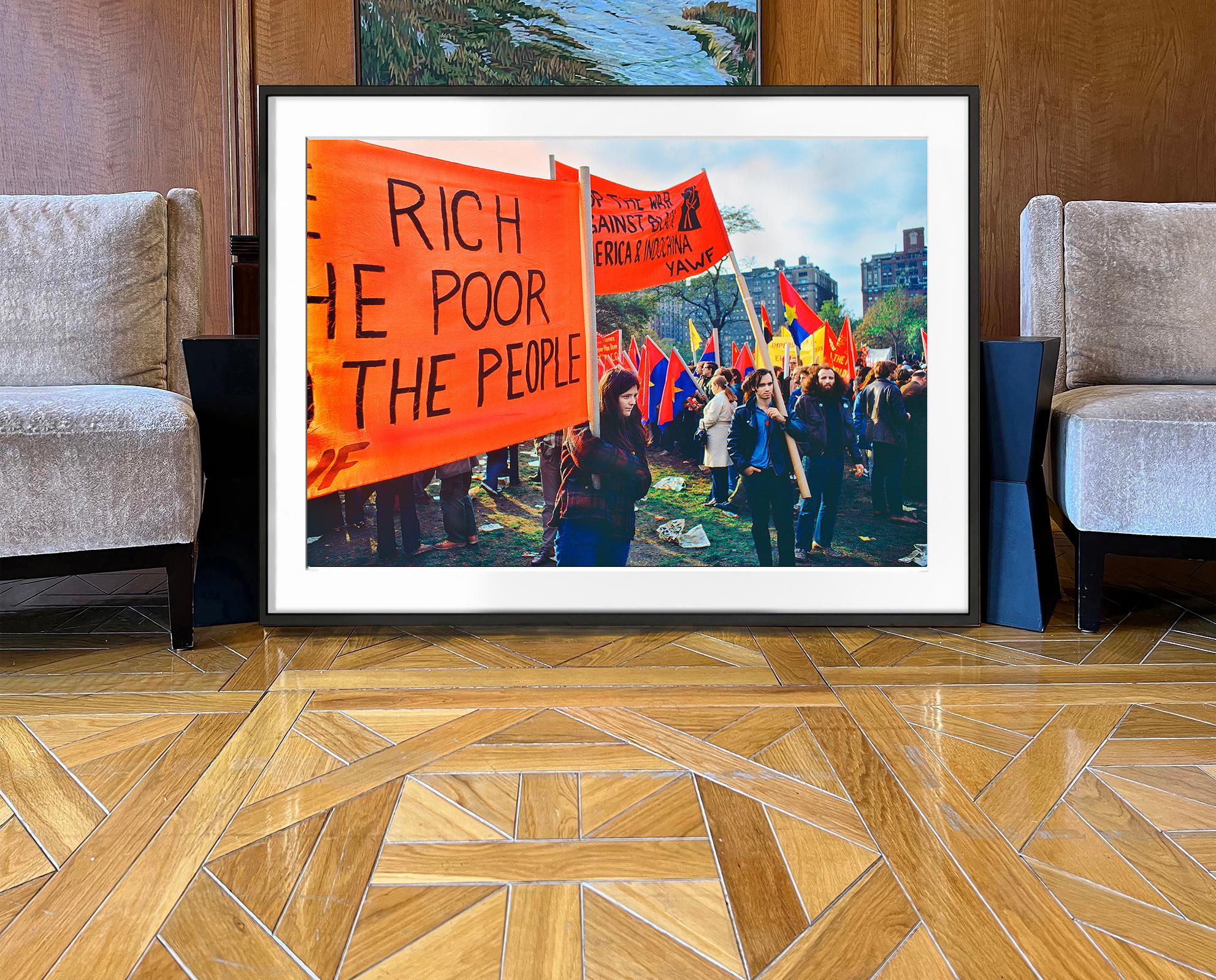 Vietnam War Protests Central Park - Nuclear War, Civil Rights,  Agent Orange For Sale 1