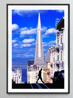 View From Nob Hill Of Transamerica Pyramid,  San Francisco