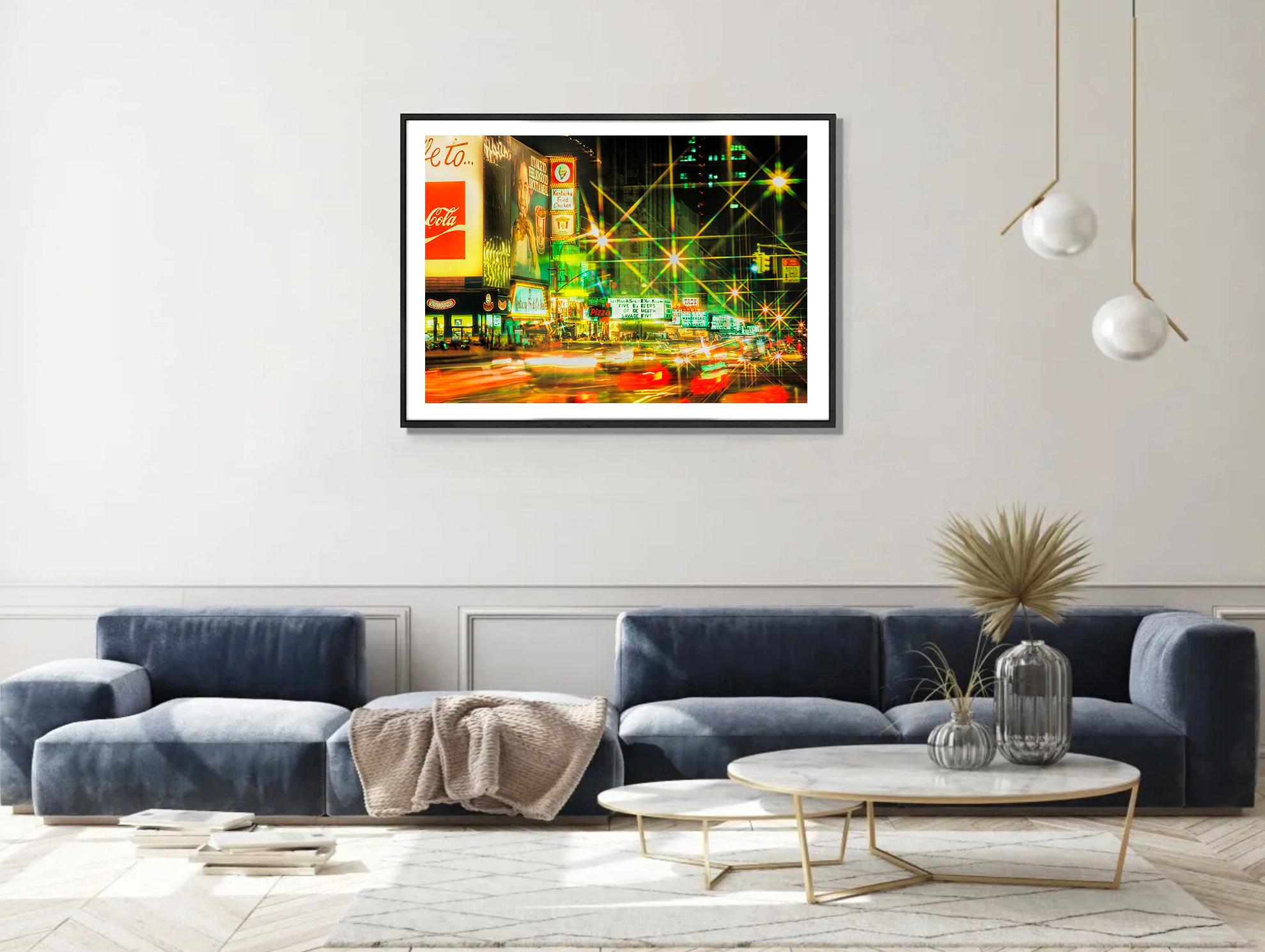 Vintage 42nd Street Traffic Frenzy  New York City in the 1970's For Sale 1