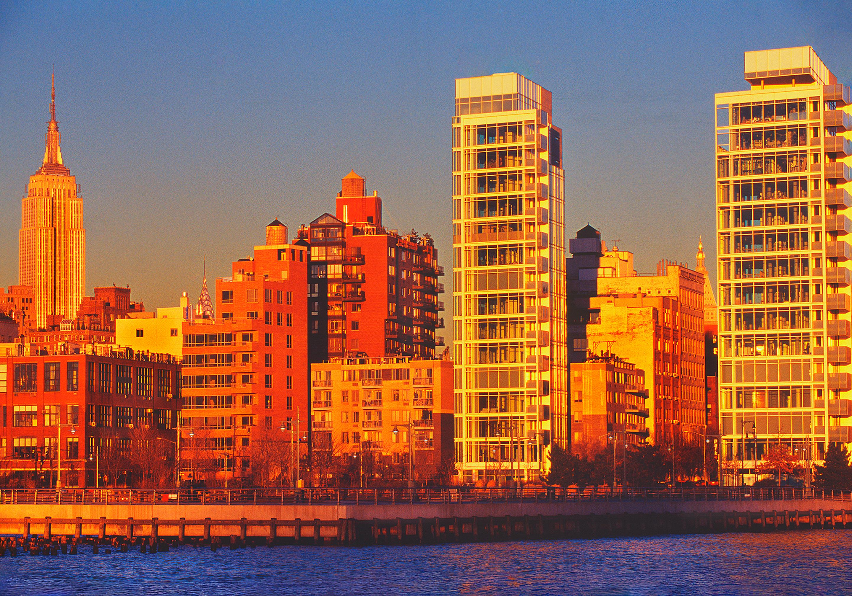 Wohin man auch schaut, man sieht das Chrysler Building, Chelsea